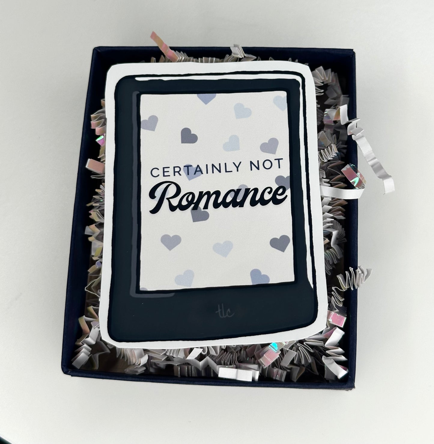 Certainly Not Romance Die Cut Sticker (Large)