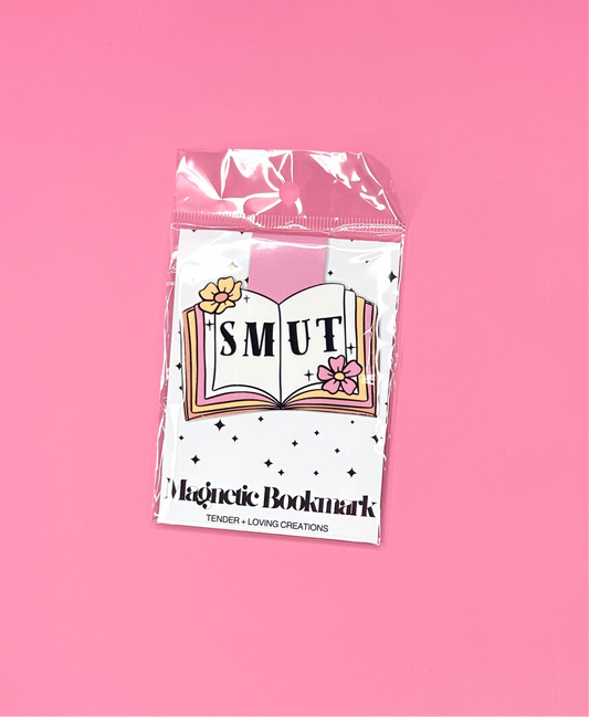 Floral Smut Cute Magnetic Bookmark