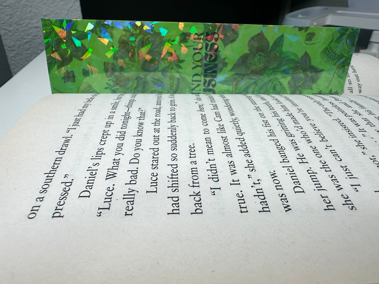 Mind Your Business Bookmark