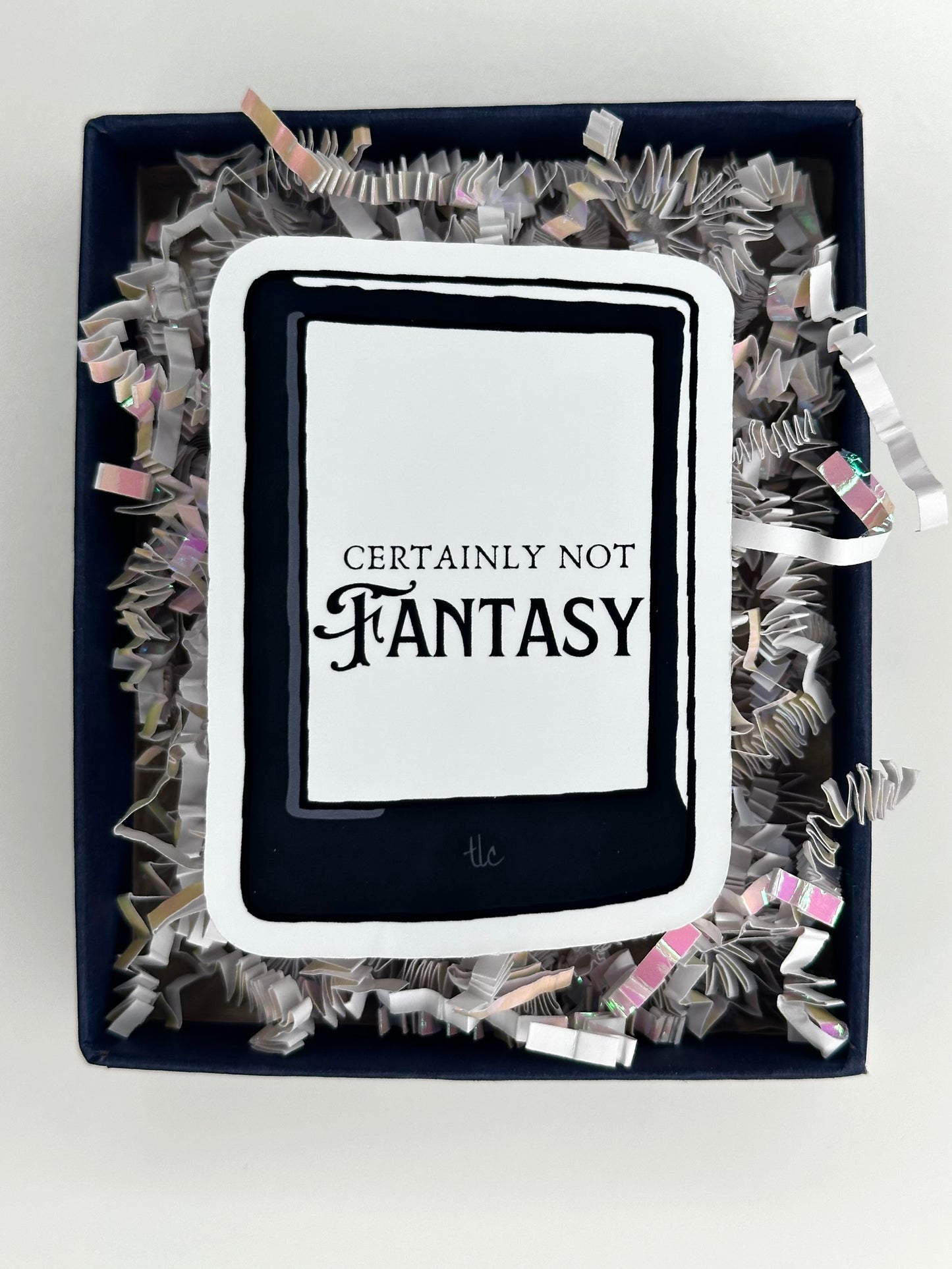 Certainly Not Fantasy Die Cut Sticker (Small)