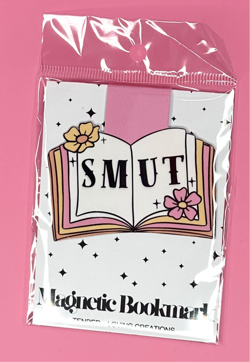 Floral Smut Cute Magnetic Bookmark